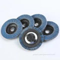 Flap Disc 125mm Ceramic Curved Flap Disc for corner place grinding Manufactory